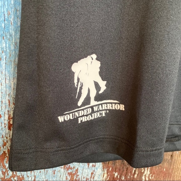 Under Armour Heat Gear Wounded Warrior Project Tee Size S - Picture 3 of 6